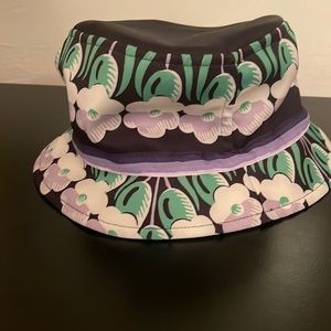 ANNA SUI Pansy Panel Bucket Hat